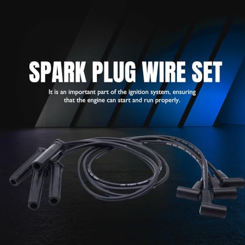 7543 Ignition Spark Plug Wires Set of 4 Compatible with Chevrolet - style: 7543