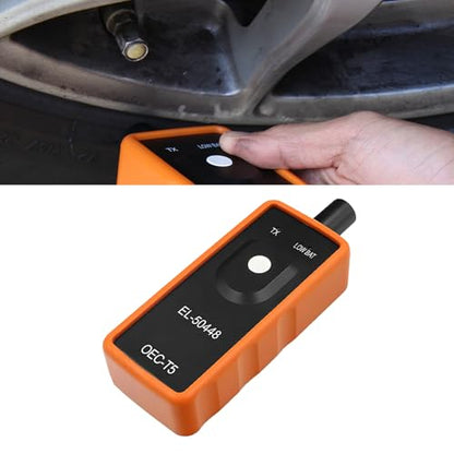 Car TPMS Relearn Tool Tire Sensor, EL-50448 Tire Pressure Monitor Sensor Activation Reset Tool OEC-T5, Automotive System Programming Training for Most Series Vehicles