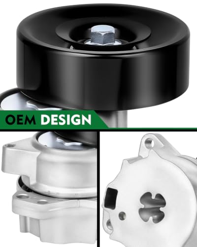 Belt Tensioner Assembly with Pulley for:-Nissan Titan 2004-2015 - size: 38340