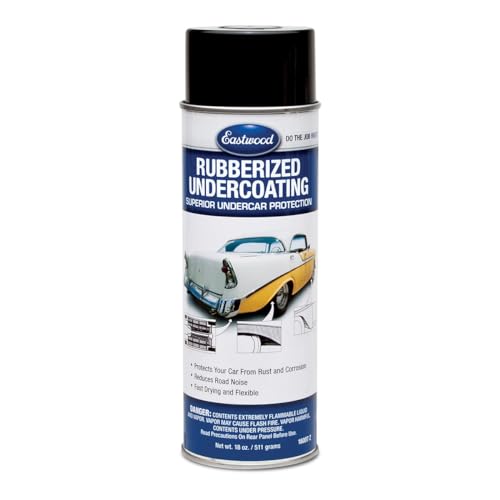 Eastwood Rust Treatment and Protection Kit - Clean Metal Encapsulater and Rubberized Undercoating