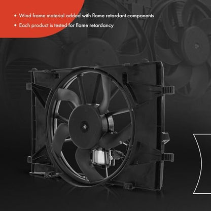 A-Premium Engine Radiator Cooling Fan Assembly