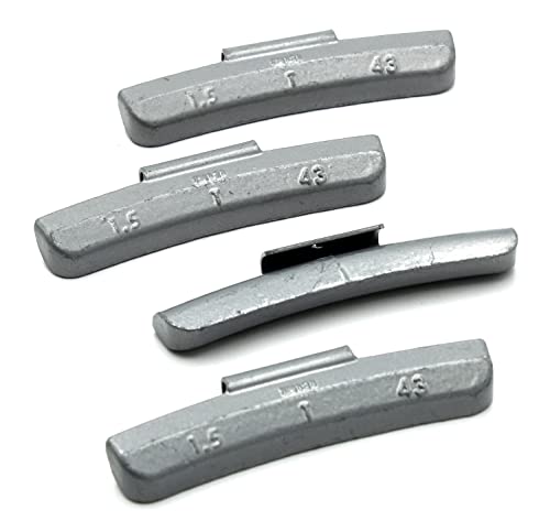 T Series Hammer on ZINC Wheel Weights Coated (1.5oz) Box of 50pcs - size: 1.5oz