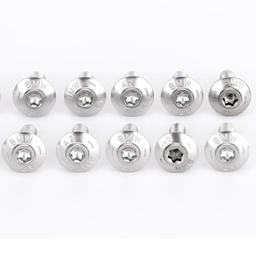 Fairing Bolt Kit, for BMW Motorcycle Body Panel, Windshield & Seat Cowl - size: M5 x 20