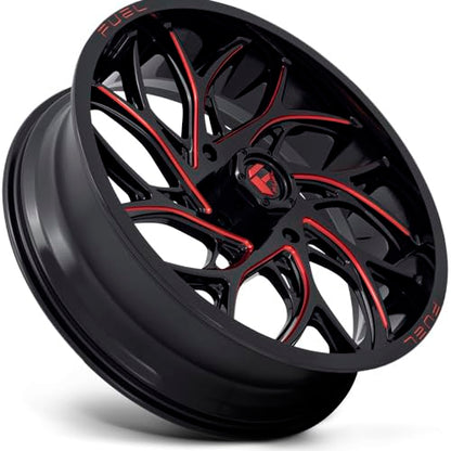 FUEL OFF-ROAD UTV D779 18X7 4X137 G-BLK-MILL-RD 13MM - D7791870A644