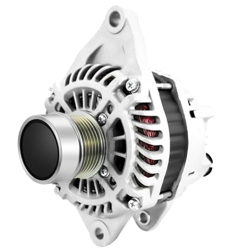 11231N New Alternator 115Amp Compatible for 2007-2013 Dodge Avenger Caliber 2.0L 2.4L L4, Chrysler 200 Sebring, 2007-2017 Jeep Compass Patriot, Replace 04801323AB AMT0194 - size: 11231N