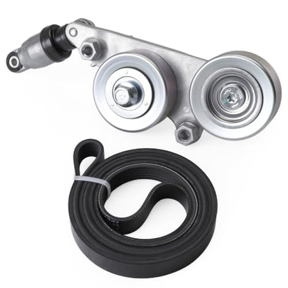 Serpentine Belt with Tensioner Kit #39092 31170-R70-A01 31170-RKB-005 - size: 2005-2011 for Odyssey/Pilot/Accord