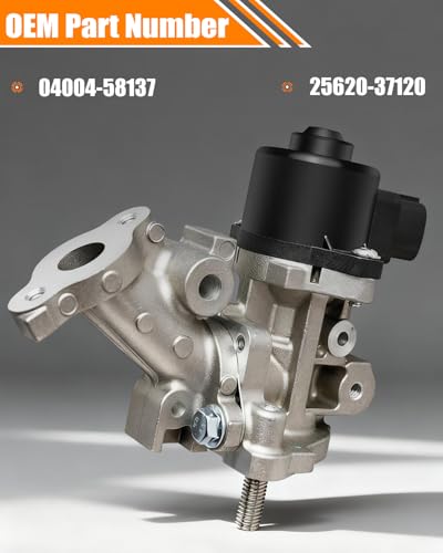 EGR Valve for 2010-2012 Toyota Prius 1.8L, 2012 Toyota Prius V 1.8L - size: 25620-37120