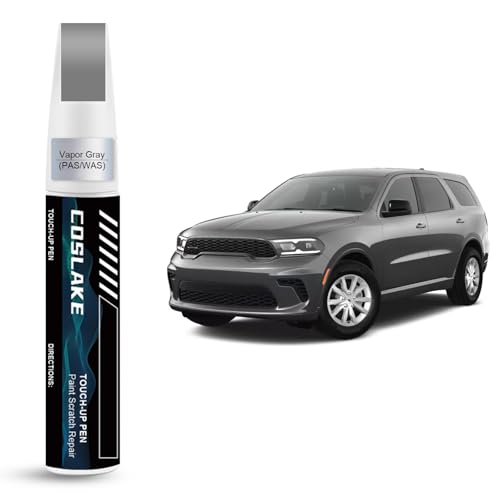 Car Touch Up Paint(Vapor Gray(PAS/WAS)) for Dodge - color: Vapor Gray(PAS/WAS) for 2023-2026 Durango