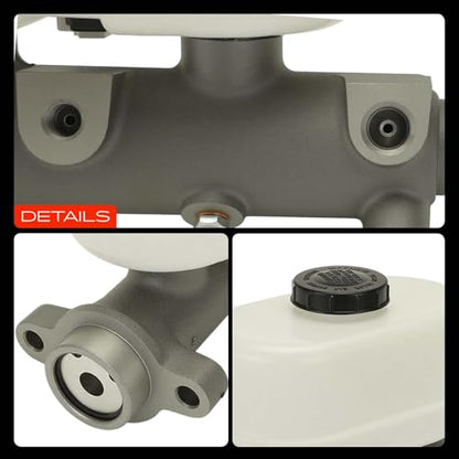 A-Premium Brake Master Cylinder with Reservoir and Cap
