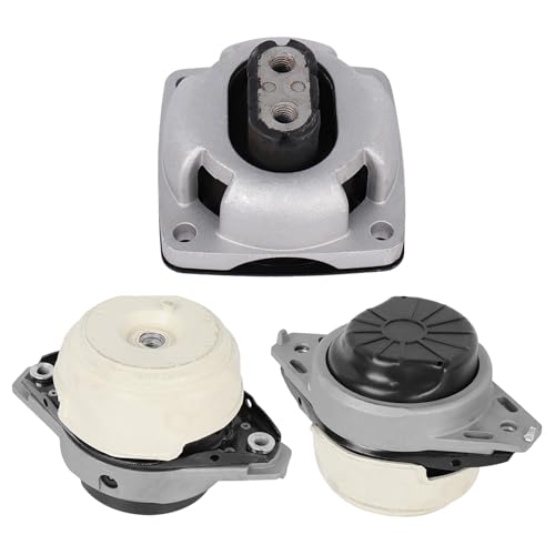 3PCS Engine & Transmission Mount Set Fit for Mercedes-Benz GLE ML GLS - size: for GLE400/ GLE43 AMG /GLE550e 2016-2019
