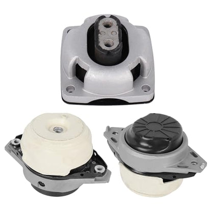 3PCS Engine & Transmission Mount Set Fit for Mercedes-Benz GLE ML GLS - size: for GLE400/ GLE43 AMG /GLE550e 2016-2019