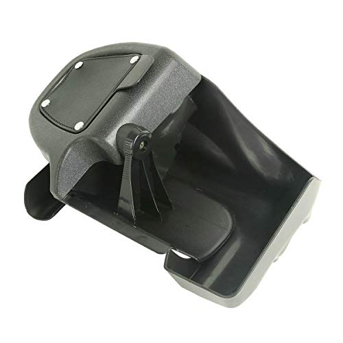 TCT-MOTORPARTS Matte Black Lower Vented Leg Fairings Cap Glove Box Fit For Harley Touring Road Street Electra Glide Road King Tour Electra Glide Ultra Classic FLHTC1983-2013 - color: Matte Black