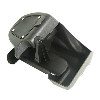 TCT-MOTORPARTS Matte Black Lower Vented Leg Fairings Cap Glove Box Fit For Harley Touring Road Street Electra Glide Road King Tour Electra Glide Ultra Classic FLHTC1983-2013 - color: Matte Black
