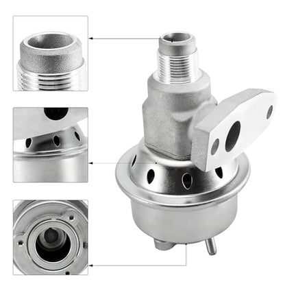 AULINK 12352203 EGR Valve (4.9L L6 2.3L L4) For Ford Bronco 1988-1992 E-150