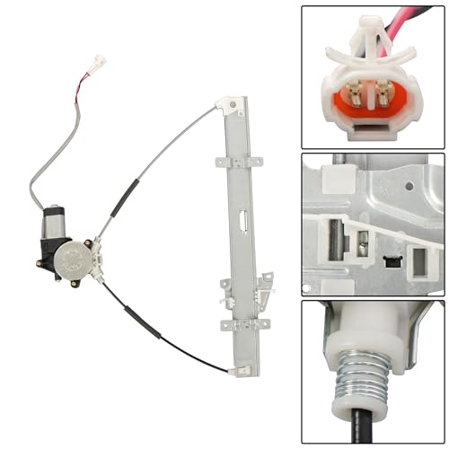 Front Left and Right Power Window Regulator with Motor Replacement for Chevrolet Tracker 1999-2004 Replacement for Suzuki Grand Vitara 1999-2005 741-975 741-974
