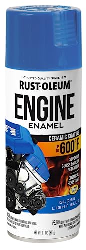 Rust-Oleum Automotive Engine Enamel Spray Paint, Gloss Light Blue - color: Gloss Light Blue, size: 11 Ounce (Pack of 1)