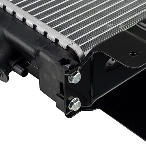 PHILTOP Automotive Replacement Engine Radiator for 1987-2006 Wrangler(w/o Quick Disconnect Fittings) External Transmission Oil Cooler Included - size: 1987-1995 1997-2006 Wrangler