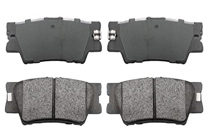 Replacement for Front & Rear Ceramic Brake Pads For Pontiac Vibe 2009-2010,For Toyota Matrix 2009-2013,For Toyota For RAV4 2006-2012 - style: D1211-D1212
