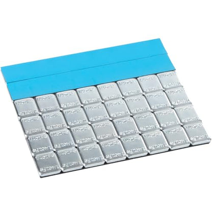 JiiinMiiin 1/4oz, 0.25oz, 48PCS Gray Steel Adhesive Stick on Wheel Weights - color: Chrome, size: 0.25oz - 48PCS