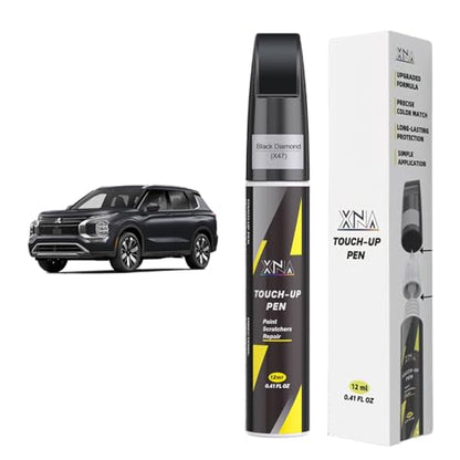 XNA Black Diamond(X47) for Mitsubishi Touch Up Paint - color: Black Diamond(X47) for 2025 Outlander/2025 Outlander PHEV