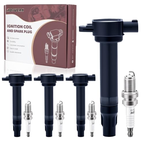 UF589 Ignition Coils & Spark Plugs Tune Up Kit, 4 Pack - size: UF589 & Spark Plugs
