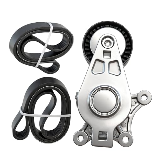 Serpentine Drive Belt Tensioner Kit For Ford Edge 07-11 Explorer 11 Fusion - size: Ford Edge, Fusion, Mazda 6, Cx-9 (07-15)