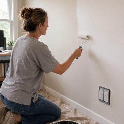 – The Smarter Outlet Cover for Drywall & Painting – Better than Tape for Remodeling & DIY Projects - 6 Pack - size: 6 Pack