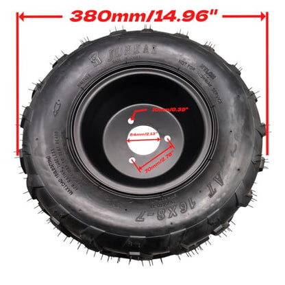 Beeking 16×8-7 right Tires Wheels with Rim For 50cc-100cc Tao Tao ATV。