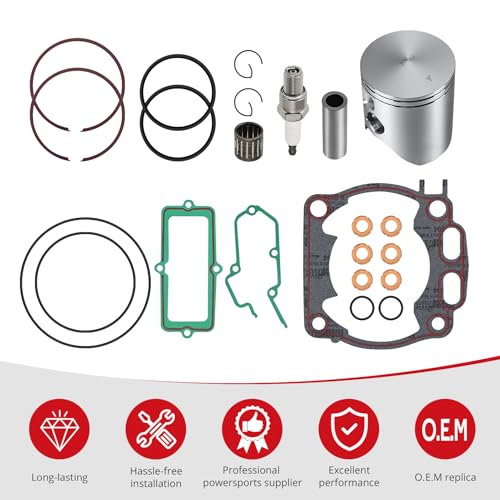 Top End Rubuild Kit STD 66.4mm Piston for Yamaha YZ250 YZ250X 2005-2024