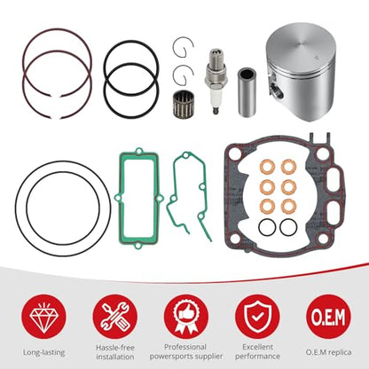 Top End Rubuild Kit STD 66.4mm Piston for Yamaha YZ250 YZ250X 2005-2024