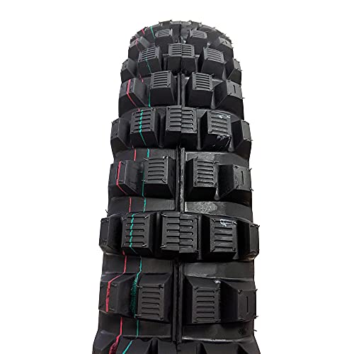 MMG 100/90-19 Rear Tire & Tube, Motocross, Off-Road Dirt Bike - size: 100/90-19 with Inner Tube