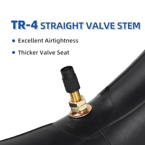 GICOOL 2.50/2.75-14" (60/100-14) Dirt Bike Inner Tubes, TR4 Valve Stem - size: 2.50/2.75-14