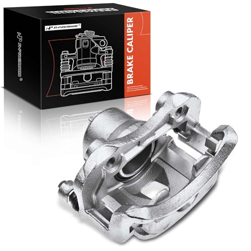A-Premium Front Right Passenger Disc Brake Caliper with Bracket - style: Front Passenger Side