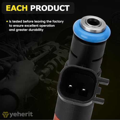 FJ732 05037479AA 8-Piece Fuel Injector Set for Hemi 5.7L Engine Replacement