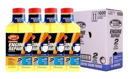 Bar's Leaks 1000-4PK High Mileage Engine Repair, 16.9 oz, 4-Pack - size: 4 Pack