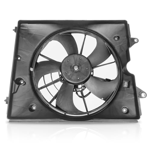 Partsflow Engine Cooling Fan Assembly Compatible with 2018-2023 Honda Odyssey V6 3.5L 190155MRA01 - color: For Honda Odyssey