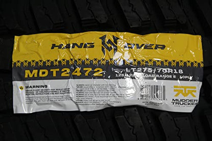 4 New Mudder Trucker Hang Over M/T Mud Tires 275/70R18 125/122Q LRE BSW