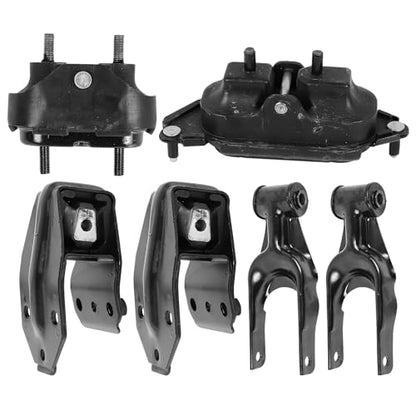 6PCS Engine Motor Mount Kit for Monte Carlo 2006, Impala 2006-2011 - size: 2006-2011 Chevy Impala Auto