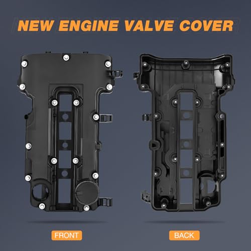 Nilight Engine Valve Cover with Gasket, Replace# 25198498 55573746 264968 - size: for Cadillac ELR 2014-2016 & Buick Chevrolet