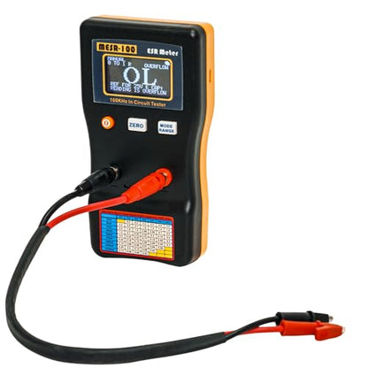 Signstek MESR-100 V2 ESR Meter, Capacitor Tester/Low Ohm Meter 0.01R-100R