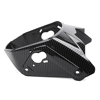 Mokuo Motorcycle Carbon Fiber Headlight Cover Fit for Honda Grom Msx 125 2013-2016 - size: Carbon Fibre, style: Head Light Cover