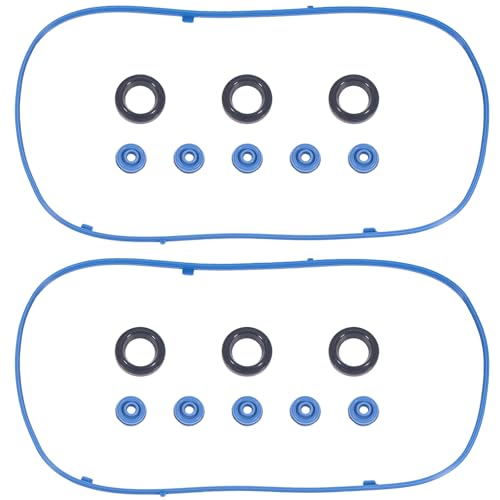 VS50607R for Honda Pilot 3.5 Valve Cover Gasket Odyssey Ridgeline Accord Saturn Vue Acura MDX RLTL 3.5 Valve Cover Gasket 3.0 3.2 3.7L 2003 2004 2005 2006 2007 2008 2009 2010 12341RCAA01 036-1708