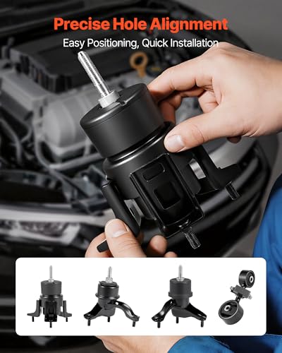 VEVOR Engine Motor Mounts, Set of 4, Compatible with 2007–2011 Toyota Camry 2.4L L4, Replace OE# A62009, A4207, A4211, A4274, Secure Support - size: 2009–2013 Toyota Corolla 1.8L