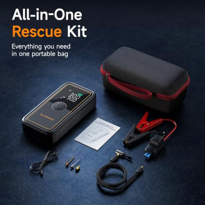 OlarHike 3000A Portable Heavy Duty Jump Starter with Air Compressor