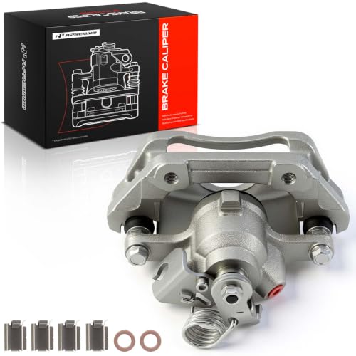 A-Premium Rear Left Driver Disc Brake Caliper with Bracket - style: Rear Driver