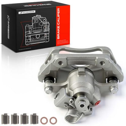 A-Premium Rear Left Driver Disc Brake Caliper with Bracket - style: Rear Driver