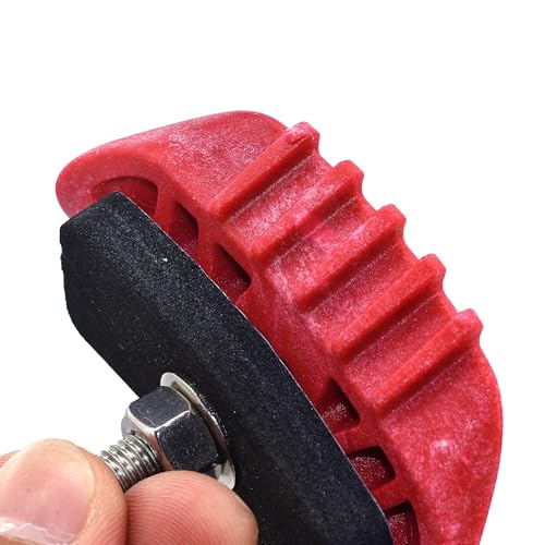 Tyre Rim Lock for Dirt Bike, Tyre Safe Bolt 1.6" 1.85" 2.15" 2.50" Inner Tire Lock Fits for Pit Monkey Bike Motorcycle Wheel (Wheel Rim-2.15-Red) - size: 2.15''-Red