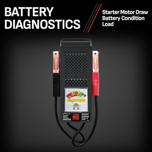Schumacher Electric Battery Load Tester, 6V/12V – BT-100 - size: Analog / BT-100