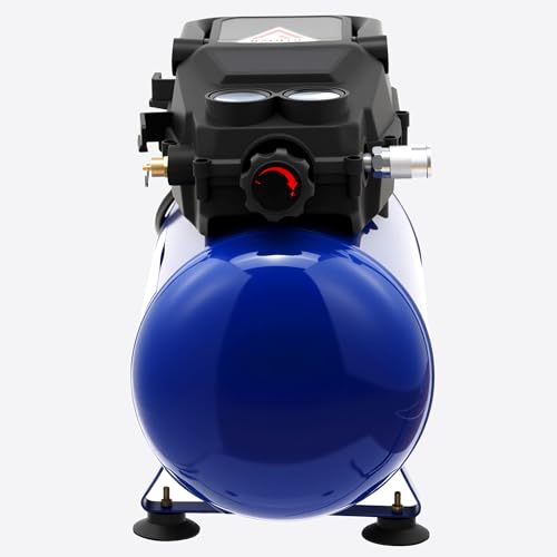 AEOLUS 3 Gal Portable Compressor, 110PSI Oil-Free Pump for Painting