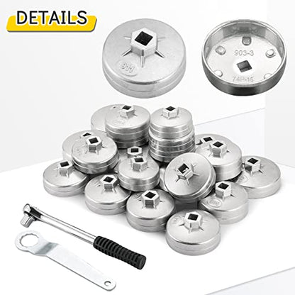 23PCS Oil Filter Removal Tool
